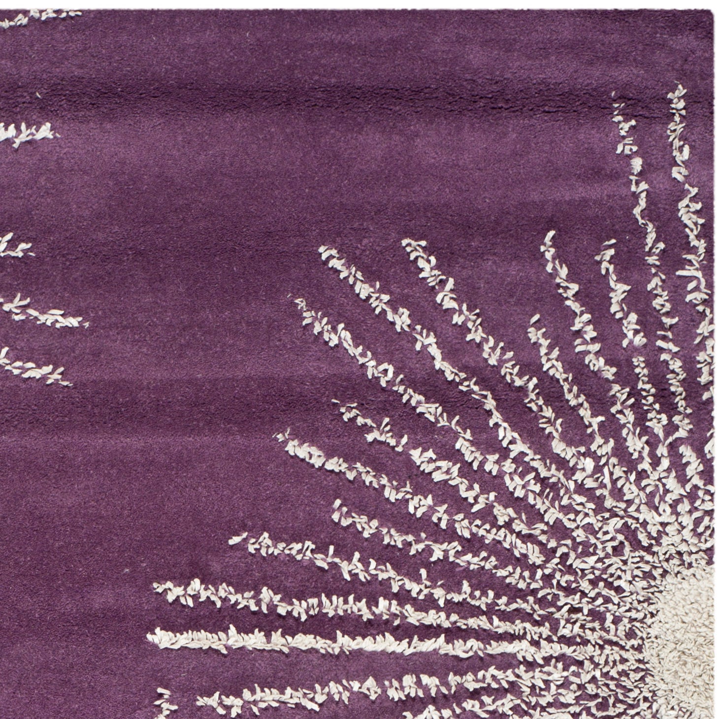Purple / Ivory