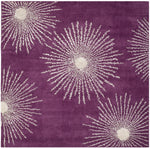 Purple / Ivory