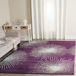 Purple / Ivory