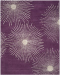 Purple / Ivory
