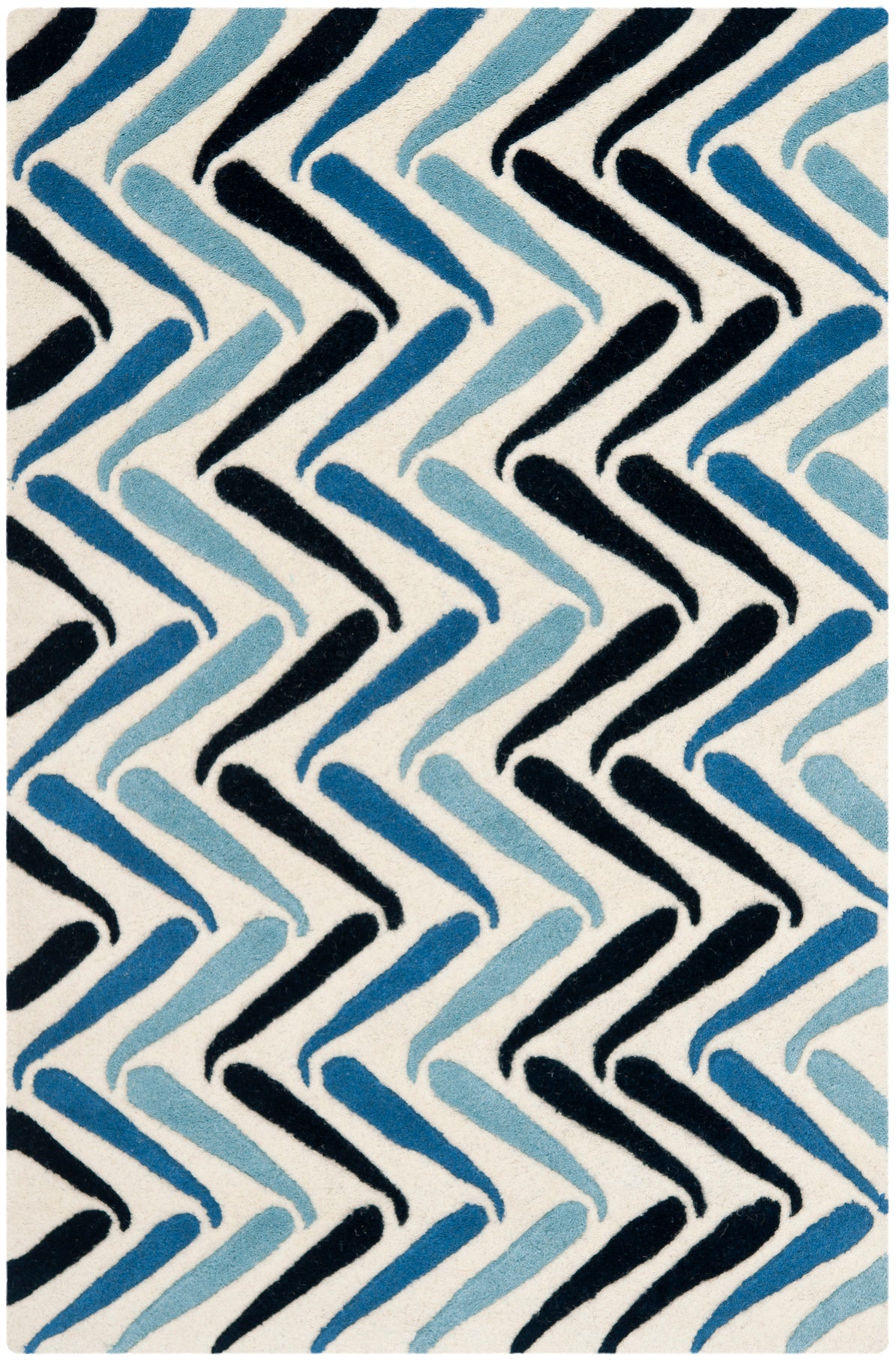 Ivory / Blue
