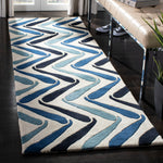 Ivory / Blue