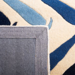 Ivory / Blue
