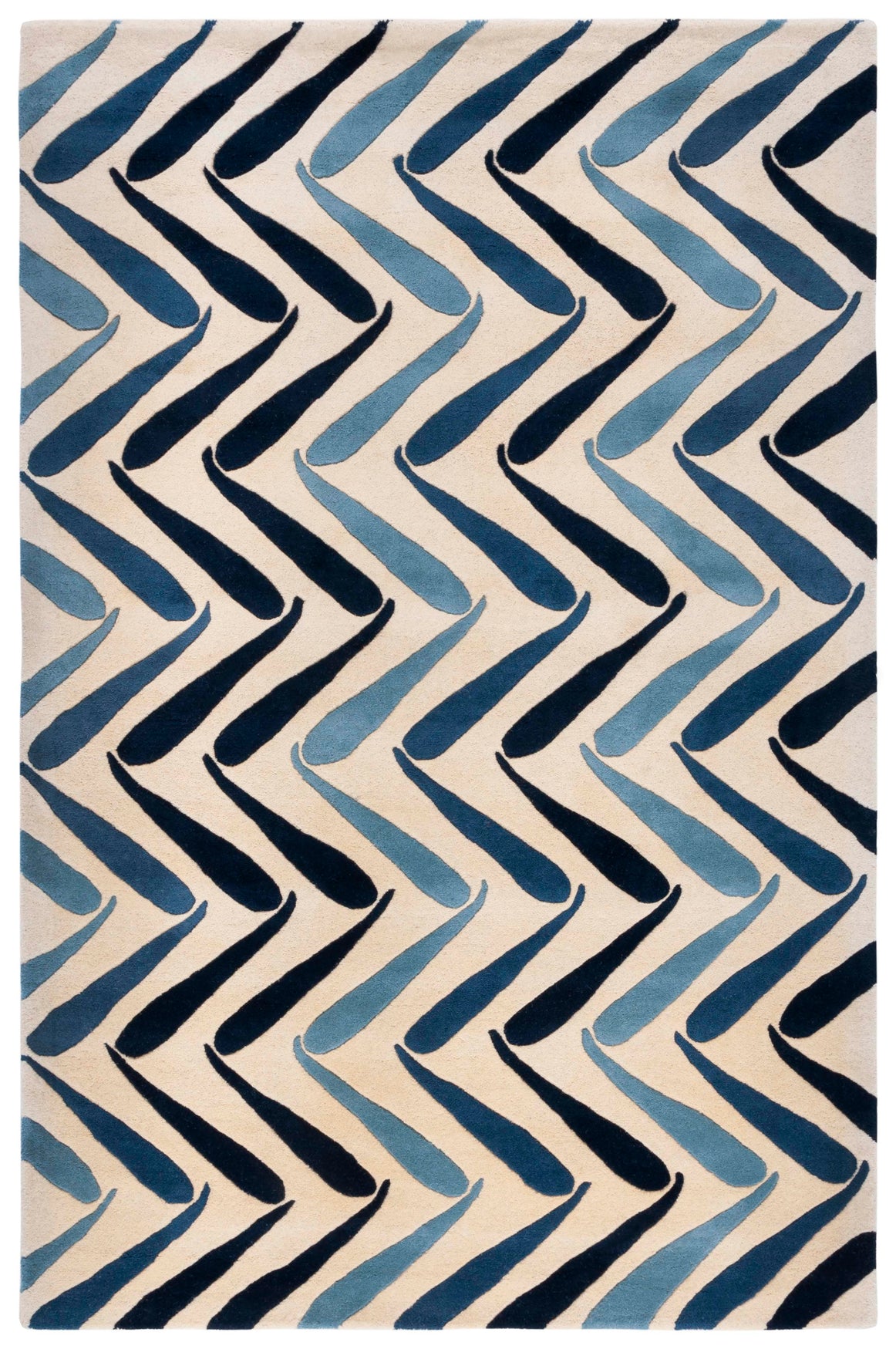Ivory / Blue