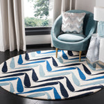 Ivory / Blue