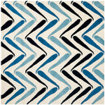 Ivory / Blue