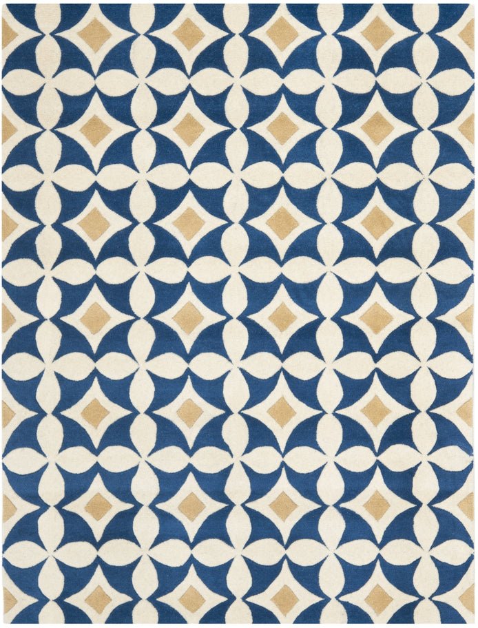IVORY / BLUE