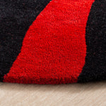 BLACK / RED