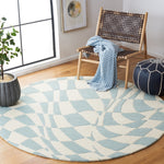 BLUE / IVORY
