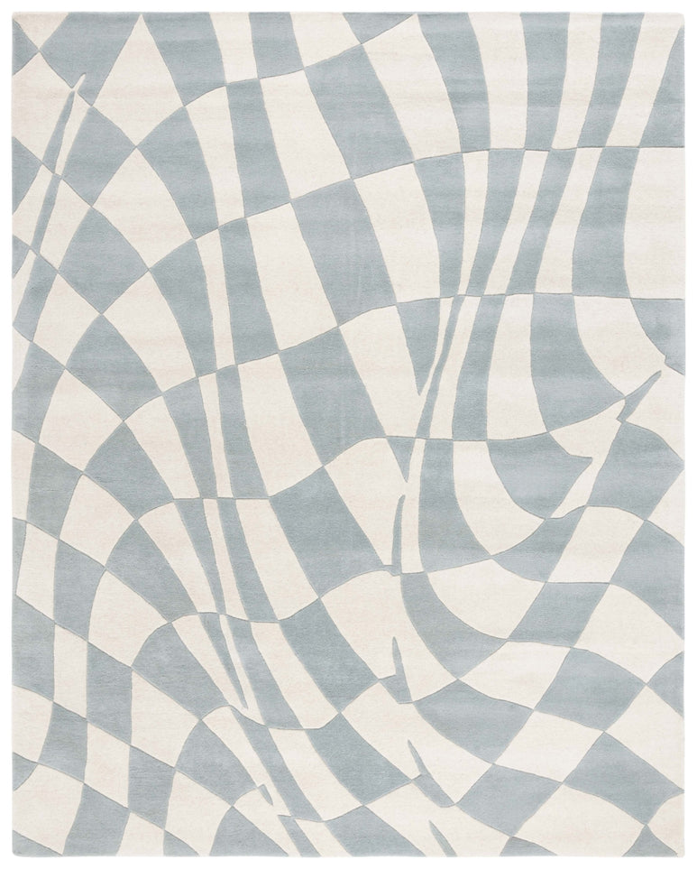 BLUE / IVORY
