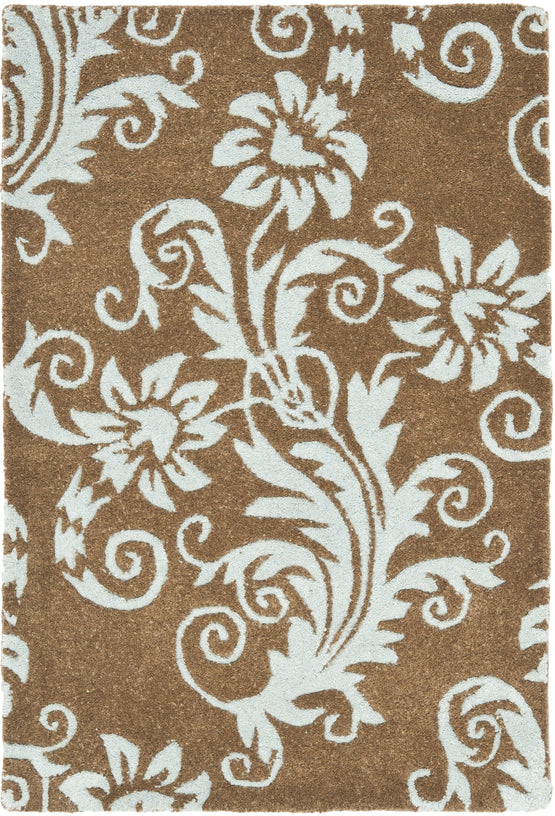 LIGHT BROWN / BLUE