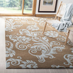 LIGHT BROWN / BLUE