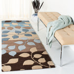 BROWN / BLUE