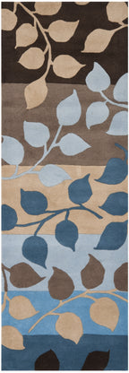 BROWN / BLUE