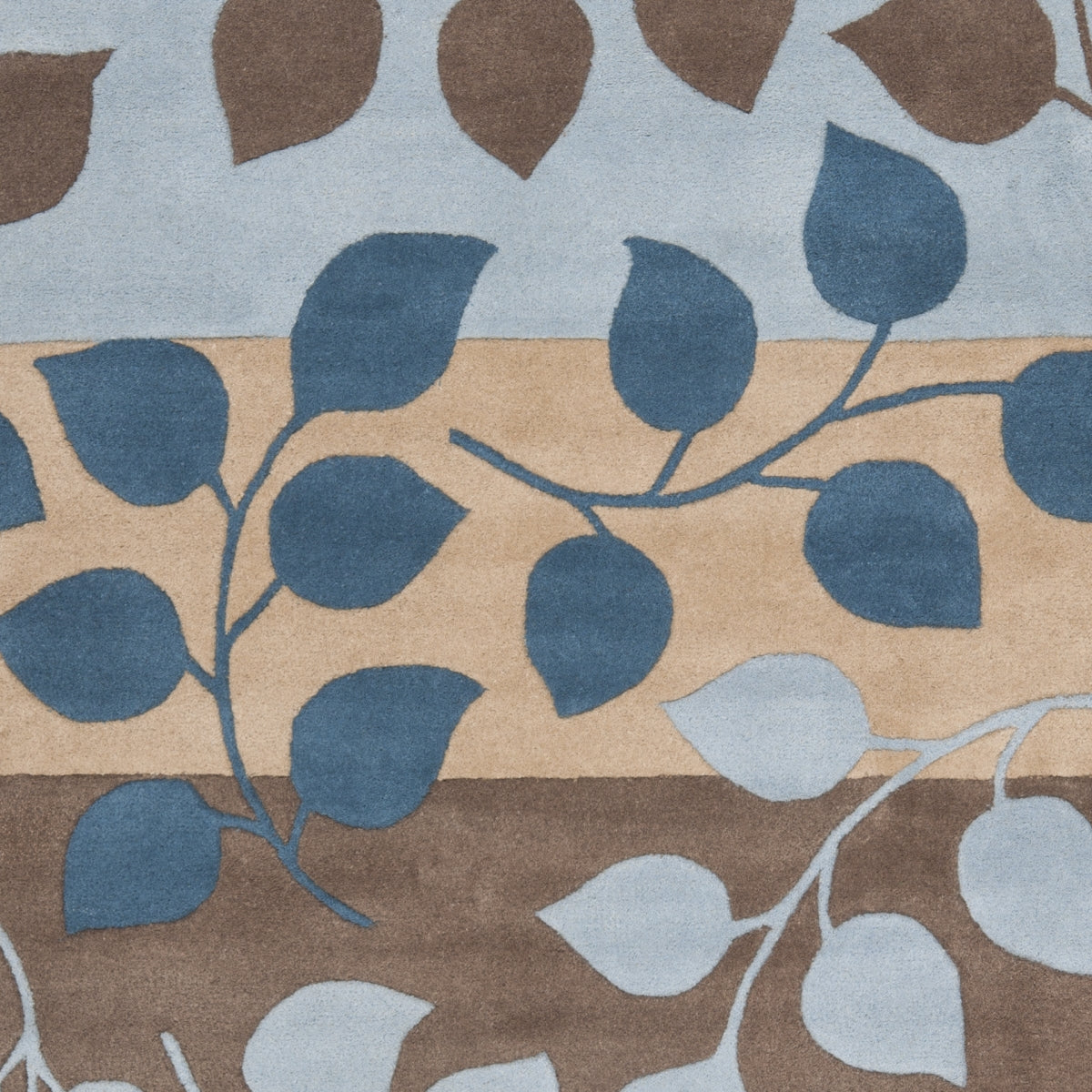 BROWN / BLUE
