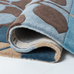 BROWN / BLUE