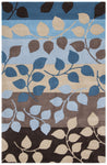 BROWN / BLUE