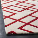 BEIGE / RED