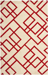 BEIGE / RED