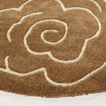 BROWN / IVORY