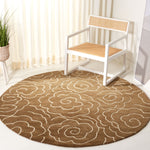 BROWN / IVORY