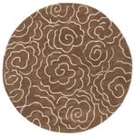 BROWN / IVORY