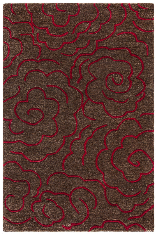 CHOCOLATE / RED