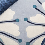 BLUE / IVORY