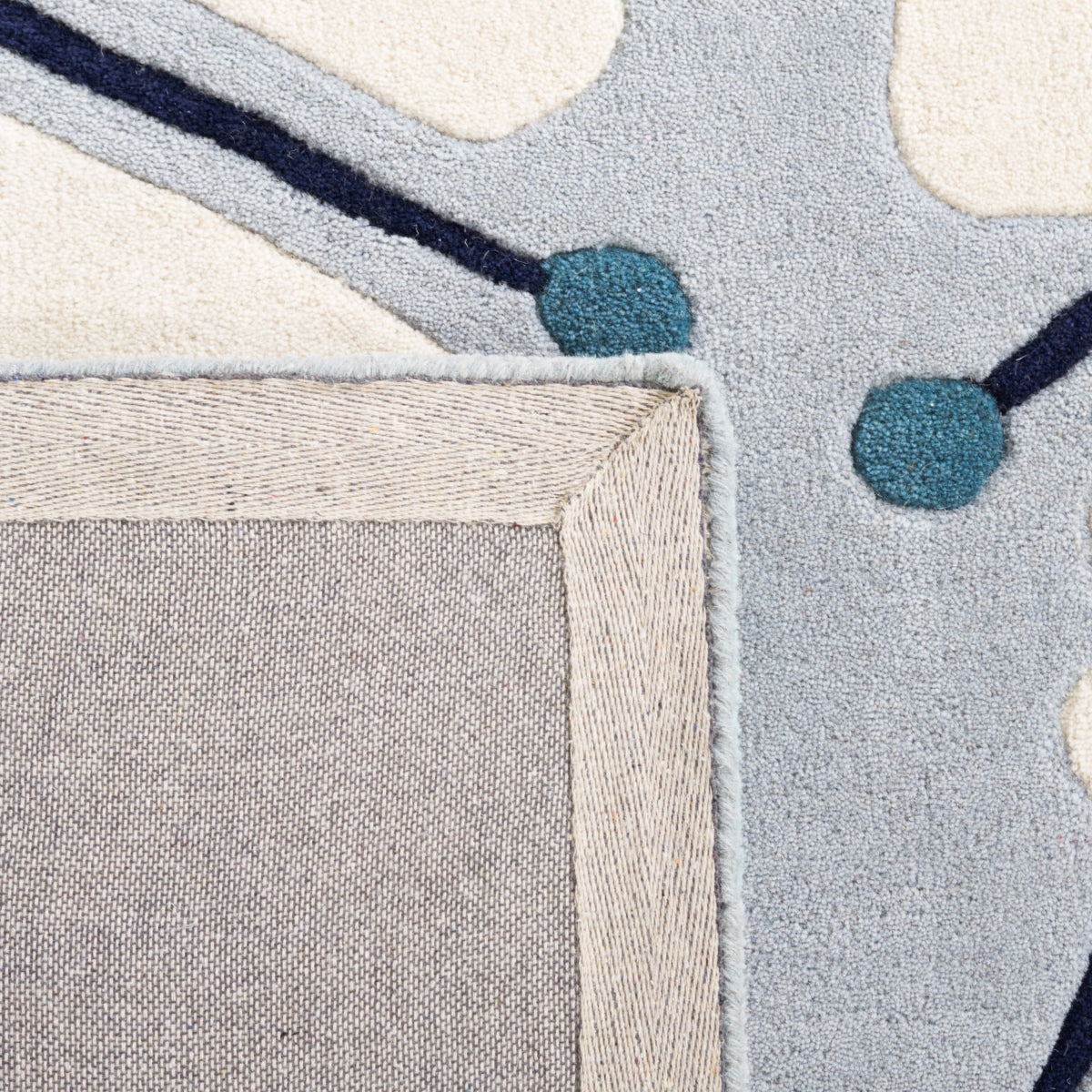 BLUE / IVORY