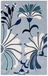 BLUE / IVORY