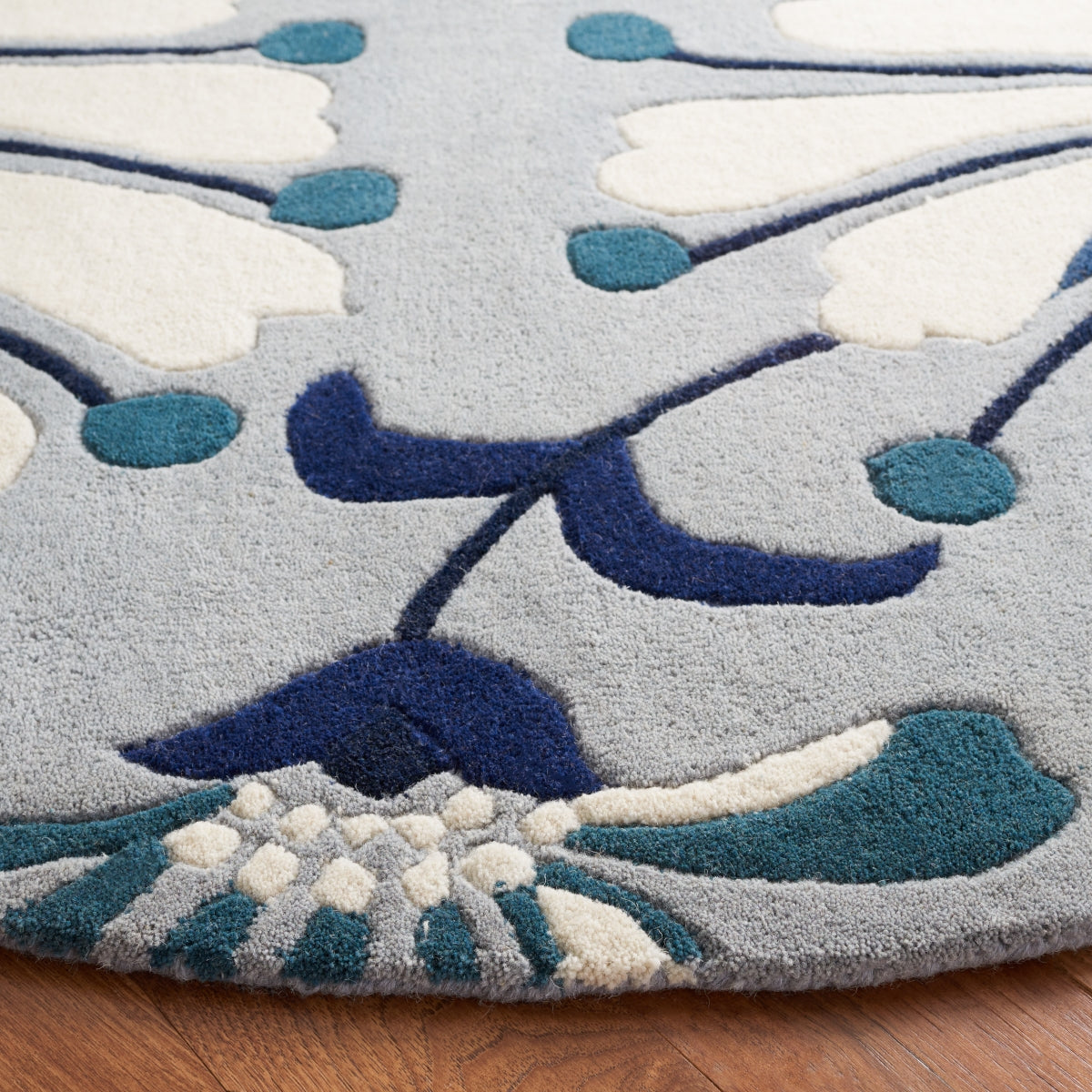 BLUE / IVORY