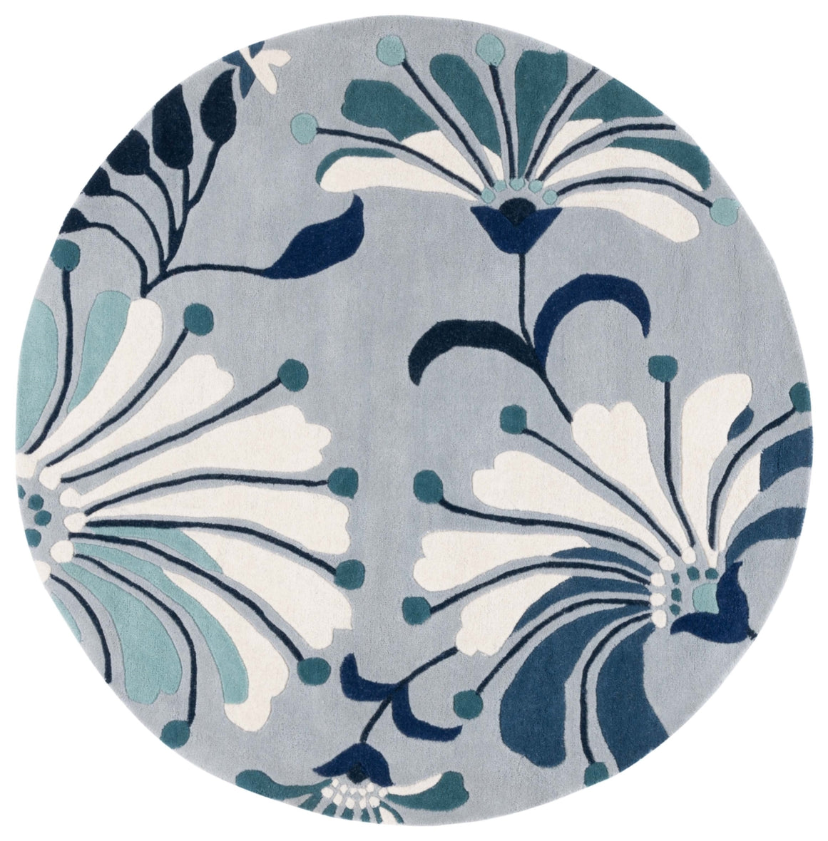 BLUE / IVORY