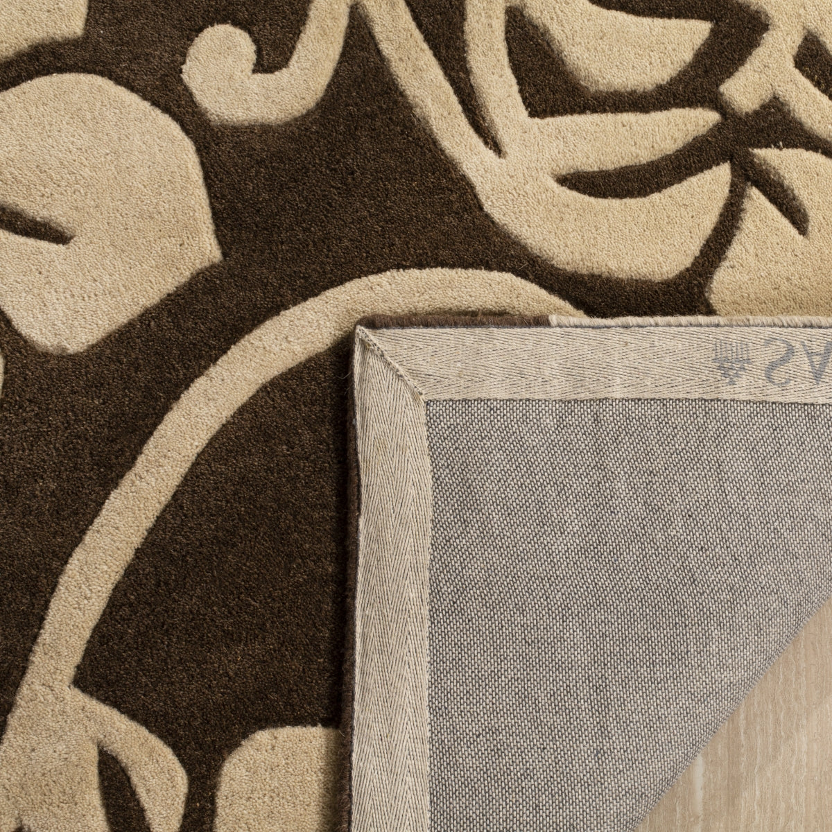 BROWN / IVORY
