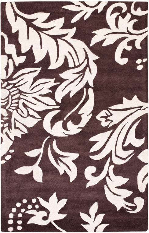 BROWN / IVORY
