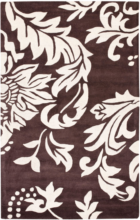 BROWN / IVORY