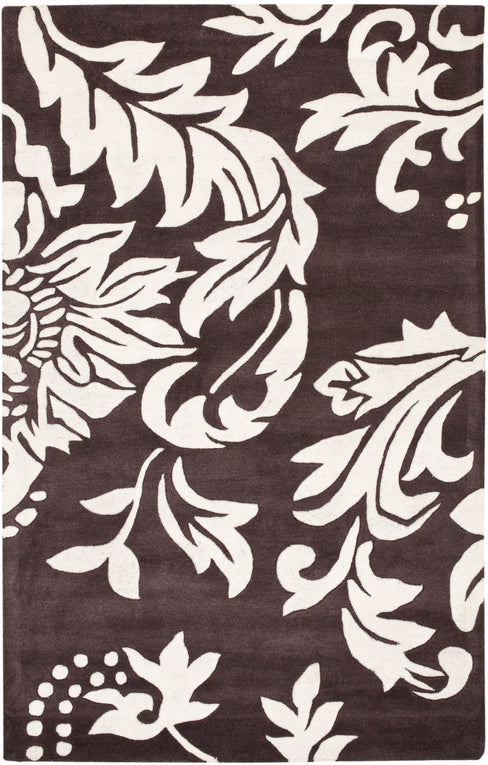 BROWN / IVORY