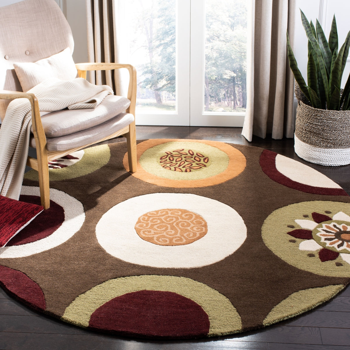 BROWN / MULTI