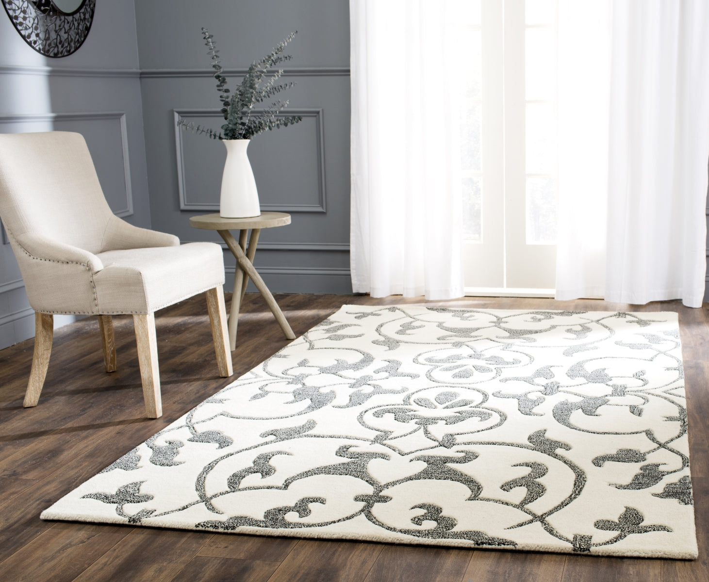 IVORY / GREY