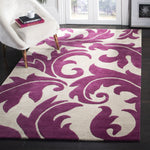PURPLE / BEIGE
