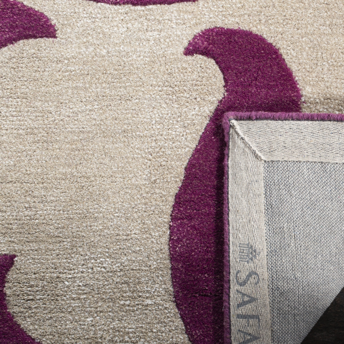 PURPLE / BEIGE