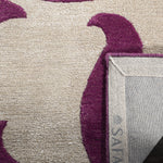 PURPLE / BEIGE