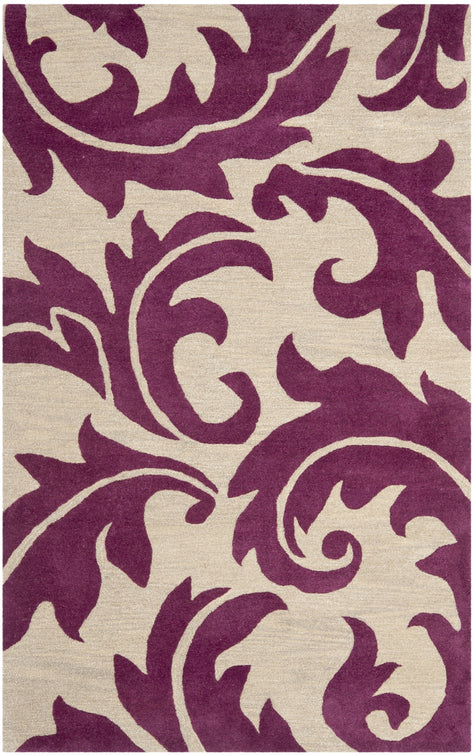 PURPLE / BEIGE