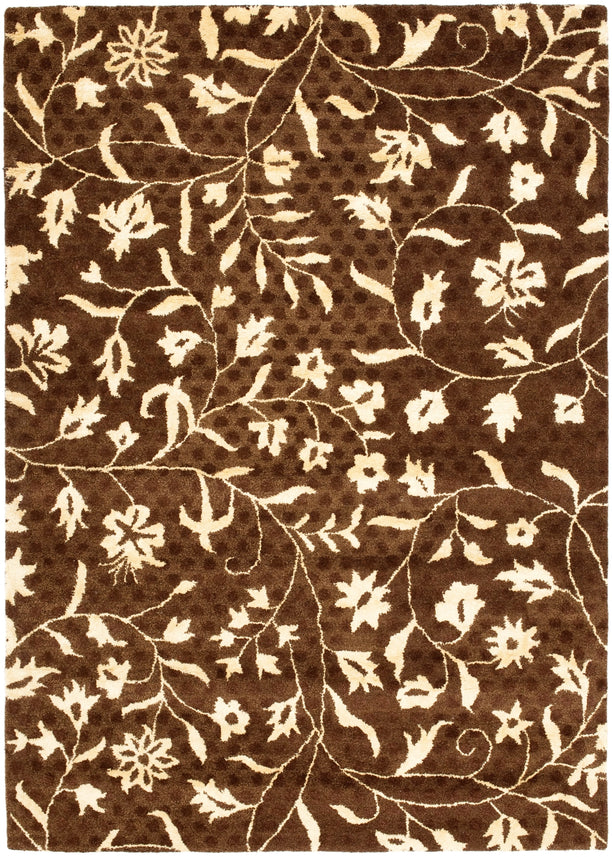 BROWN / IVORY