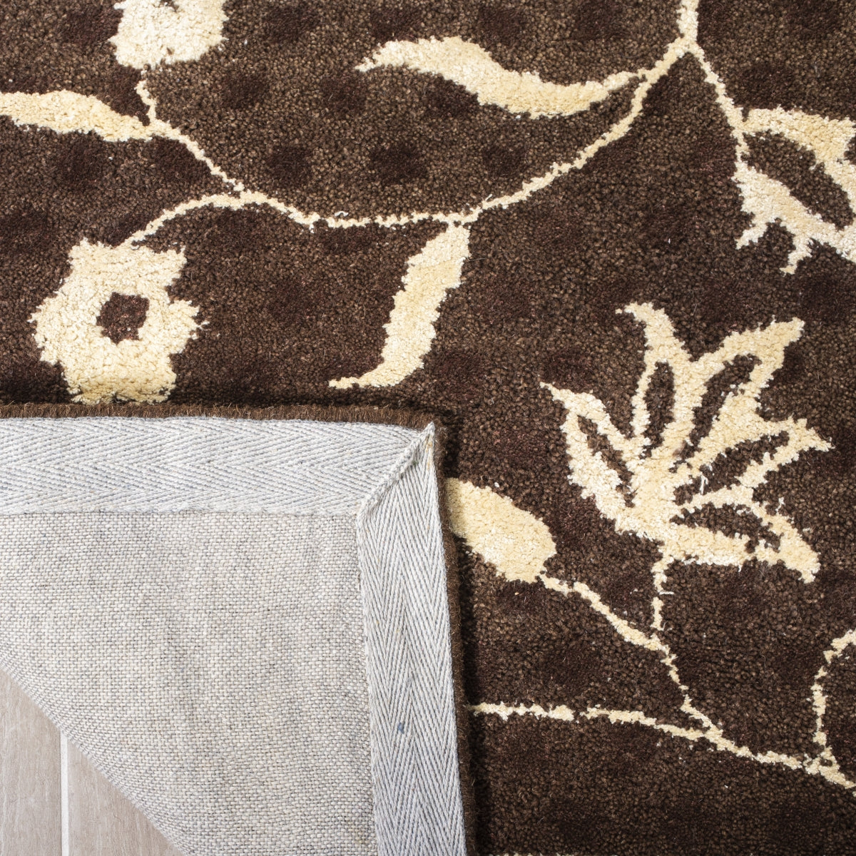 BROWN / IVORY