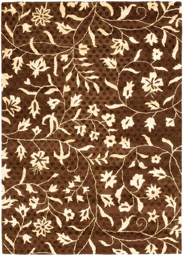 BROWN / IVORY