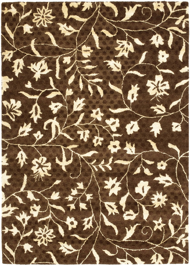 BROWN / IVORY