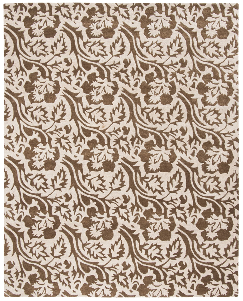 BROWN / IVORY