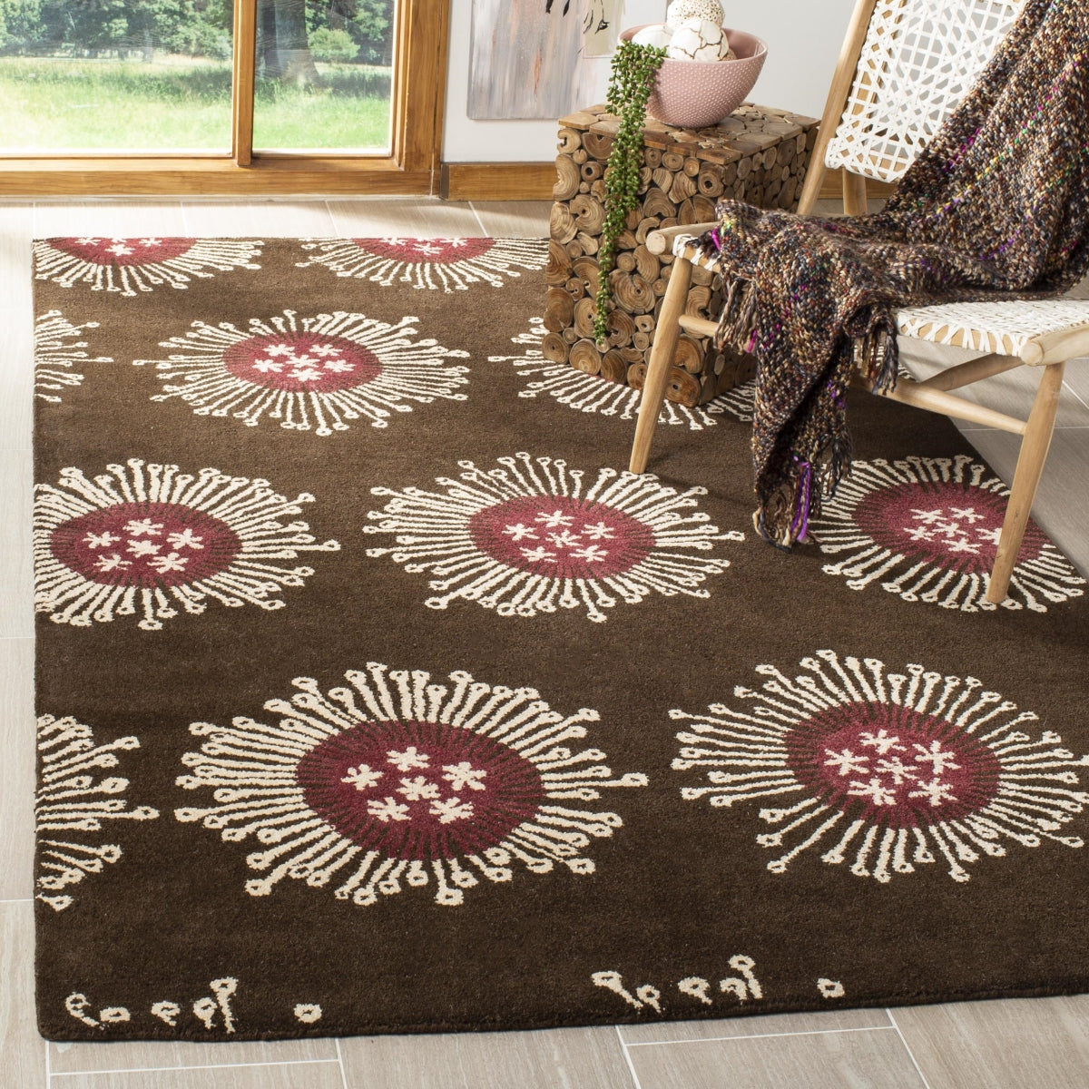 BROWN / MULTI