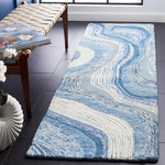 BLUE / IVORY