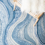 BLUE / IVORY